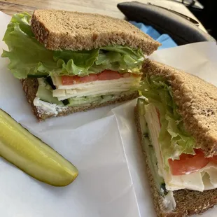 Veggie and Cheese Sandwich