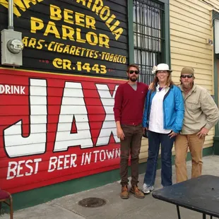 Marie's Bar at end of tour