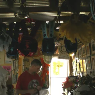 At the House of Dance and Feathers Mardi Gras Museum