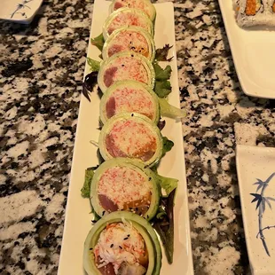 Angel roll. More imitation crab than fish