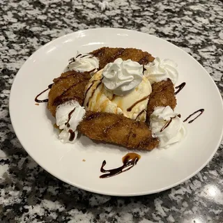 Banana Tempura Ice Cream