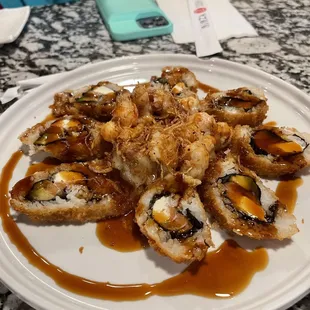 Golden Philadelphia Ninza Signature Dish