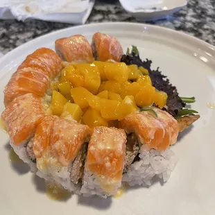 Mango Shrimp Roll