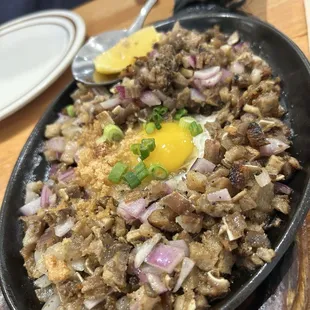 Sizzling Sisig