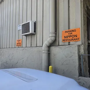 Limited parking stalls