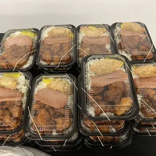 Mochiko chicken bento