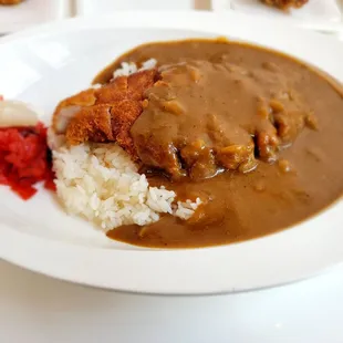 Pork katsu curry