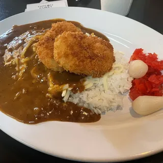 Japanese Potato Croquettes Curry
