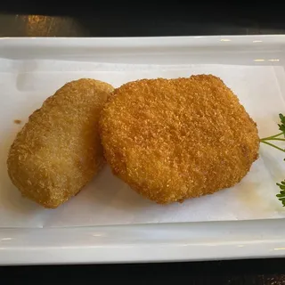 Side Mixed Croquettes 1 Japanese Potato, 1 Kani Cream