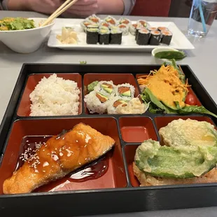 Bento Box - Salmon Truffleyaki
