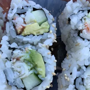 sushi and sashimi, food