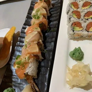 sushi and sashimi, sushi, food, sashimi