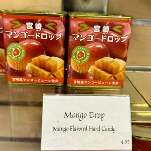 02.17.24 Mango Drop - flavored hard candy