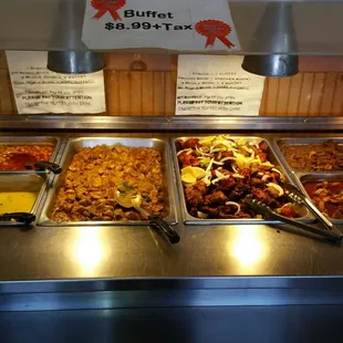 Buffet line
