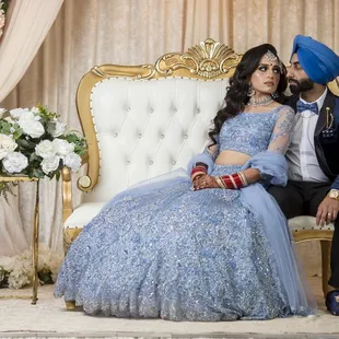 Bay Area Indian Wedding Decorations - Reception Decor in Tracy