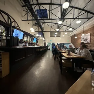 Inside of restaurant and bar