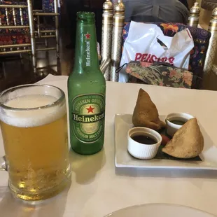 Somasas spiced just right and the mint chutney was maybe the freshest I've had!