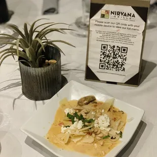OC Restaurant Week March 2022: Artichoke &amp; Mascarpone Ravioli - pretty good