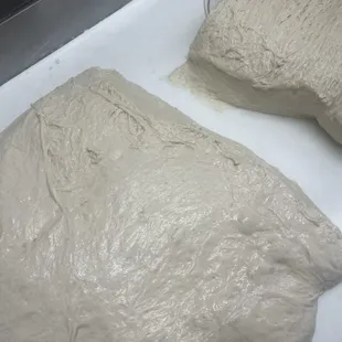 Getting dough ready for next day