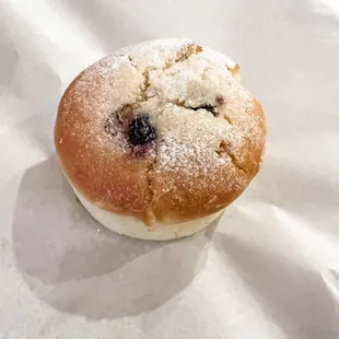 Vegan Lemon Blueberry Muffin