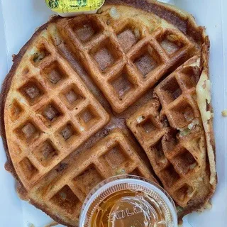 Chorizo con Queso Waffle