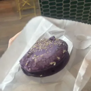 Ube mochi