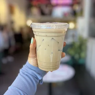 Iced Honey Lavender Latte