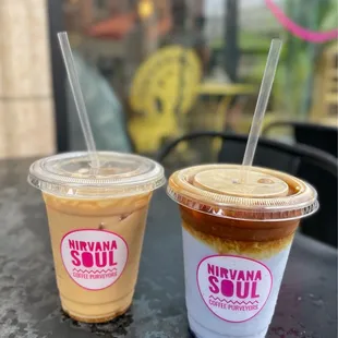 Banana Chai and Mabuhay Ube Latte