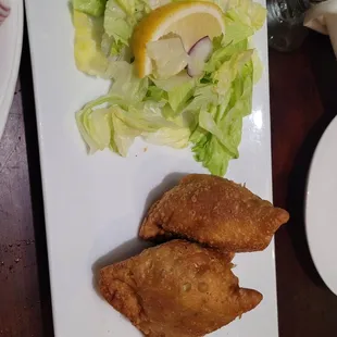 Meat samosas