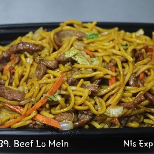 39. Beef Lo Mein