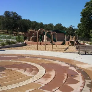Water Feature next to play area