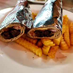Kofta wrap