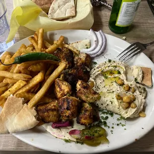 20. Chicken Kabob Plate soooo good and good portion !