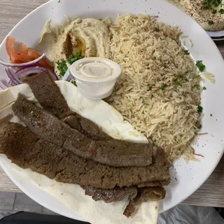 12. Lamb Gyro Plate
