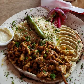 13. Chicken Shawarma Plate