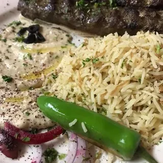 14. Beef Shawarma Plate