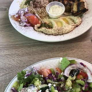 20. Chicken Kabob Plate