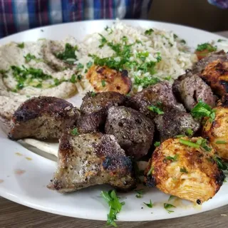 23. Combo Kabob Plate