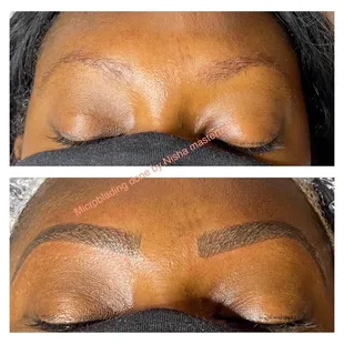Microblading done by Nisha Masterbrow