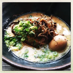 Tonkotsu ramen.