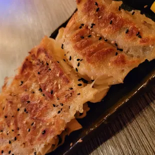 a close up of a plate of food