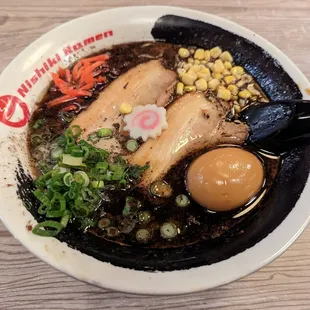 Black Garlic Ramen