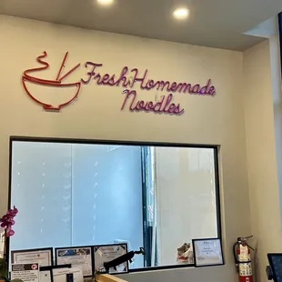 Fresh homemade noodles!