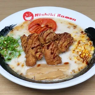 Vegan Delight Ramen- Includes No Egg Noodles and 6-7 pcs of our famous Soy Karaage.