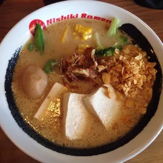 Nishiki Ramen w/Egg (Takeout)