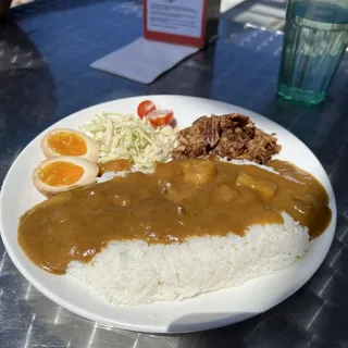 Japanese Pork Curry Rice w/Egg (Takeout)