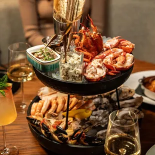 seafood tower