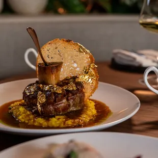 24k Golden Veal Osso Bucco