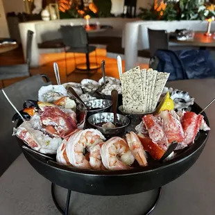 seafood tower