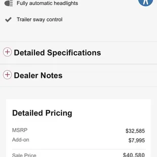 This is a photo of a nearly $8000.00 mark-up. Shame on you!